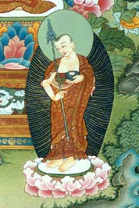 Maugdgliana, one of Lord Buddha's principle disciples.