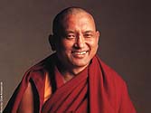 Lama Thubten Zopa Rinpoche. Photo by Clive Arrowsmith.