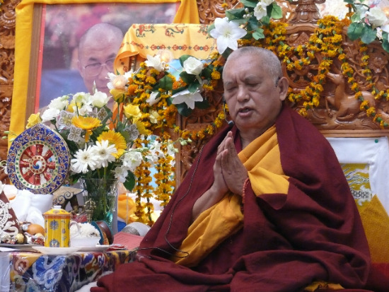 LL puja at Tushita